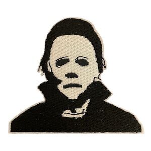 Michael Myers Iron on Patch Horror Scary Movie Embroidered Patches Applique